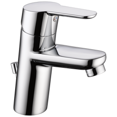 DELTA FAUCET Delta 573LF-PP Chrome Modern Single Handle Project-Pack Bathroom Faucet Withpopup Single Handle Lever