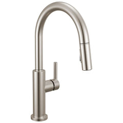 DELTA FAUCET Delta 19867LF-SS Single Handle Pull-Down Kitchen Faucet