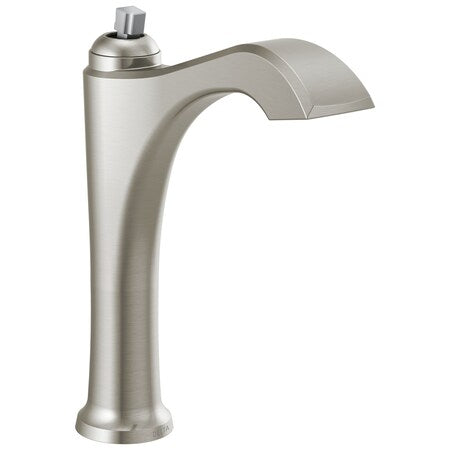 DELTA FAUCET DELTA 656-SSLHP-DST Dorval Mid-Height Faucet Less Handle
