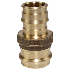 UPONOR Uponor LFP4511313 Adapter Lead Free Brass 1-1/4 x 1-1/4 Inch PEX x Press
