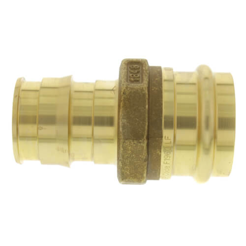 UPONOR Uponor LFP4511313 Adapter Lead Free Brass 1-1/4 x 1-1/4 Inch PEX x Press