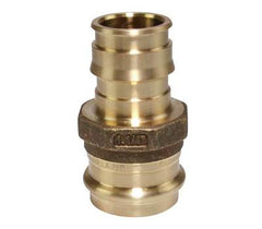 UPONOR Uponor LFP4511313 Adapter Lead Free Brass 1-1/4 x 1-1/4 Inch PEX x Press