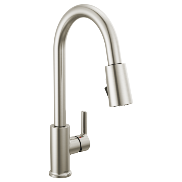 PEERLESS FAUCET Peerless P7912LF-SS Flute Single Handle Pulldown Kitchen Faucet