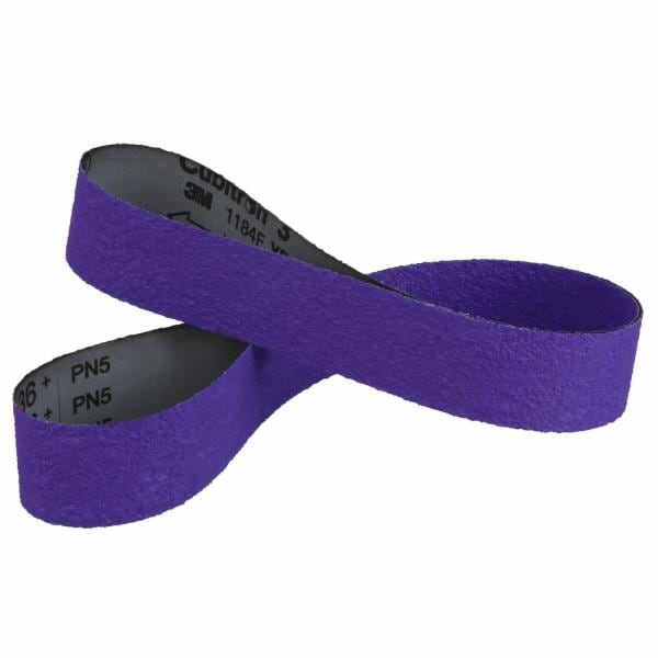 3M 3M 7100315931 Cubitron 3 Cloth Belt 1184F 2 x 60 36+ YF-weight Film-lok Single-flex