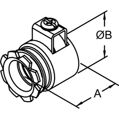 ATKORE Atkore DBS50KON 1/2 inches Double Bite To Set Screw Coupling