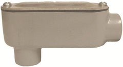 ATKORE Atkore ALB6CGKON 2 inch aluminum die cast threaded LB conduit body with flat cover & gasket