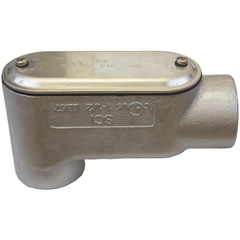 ATKORE Atkore LB27-CGKON 3/4 inches threaded LB conduit body with steel cover & gasket form 7 grey iron
