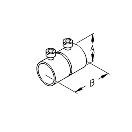 ATKORE Atkore SK400RKON 4 inches EMT set screw coupling