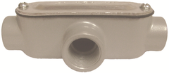 ATKORE Atkore AT2CGKON T conduit body 3-way NPT tapered threaded concrete tight aluminum 3/4 in