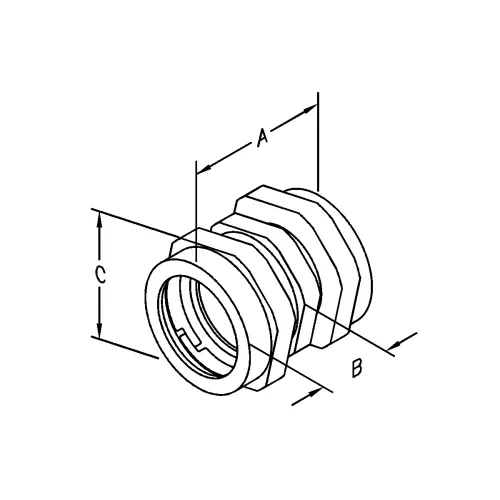 ATKORE Atkore RCK350KON 3-1/2 inches Threadless Rigid Compression Coupling