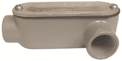 ATKORE Atkore ALL5CGKON 1-1/2 in Aluminum Die Cast Threaded LL Conduit Body With Flat Cover & Gasket