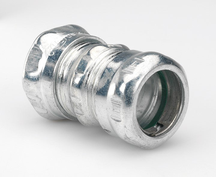 BRIDGEPORT FITTINGS Bridgeport Fittings 265-SRT Raintight Compression Coupling Steel EMT Conduit 2 in.