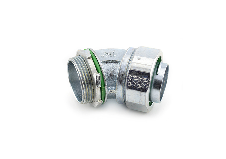 BRIDGEPORT FITTINGS Bridgeport Fittings 453-SLTUS 1-1/4 inch Fe 45 Lt Conn Box of 5