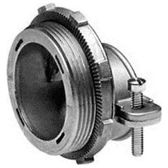 BRIDGEPORT FITTINGS Bridgeport Fittings 689-dc2 cable connector two screw zinc die cast mc cable 3-1/2 in.