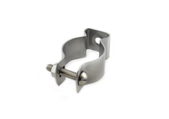 BRIDGEPORT FITTINGS Bridgeport Fittings 2120-S Stainless Steel Conduit Hanger With Bolt And Nut Size 2 For 1 In. Rigid Or EMT Conduit 100 Per Pack
