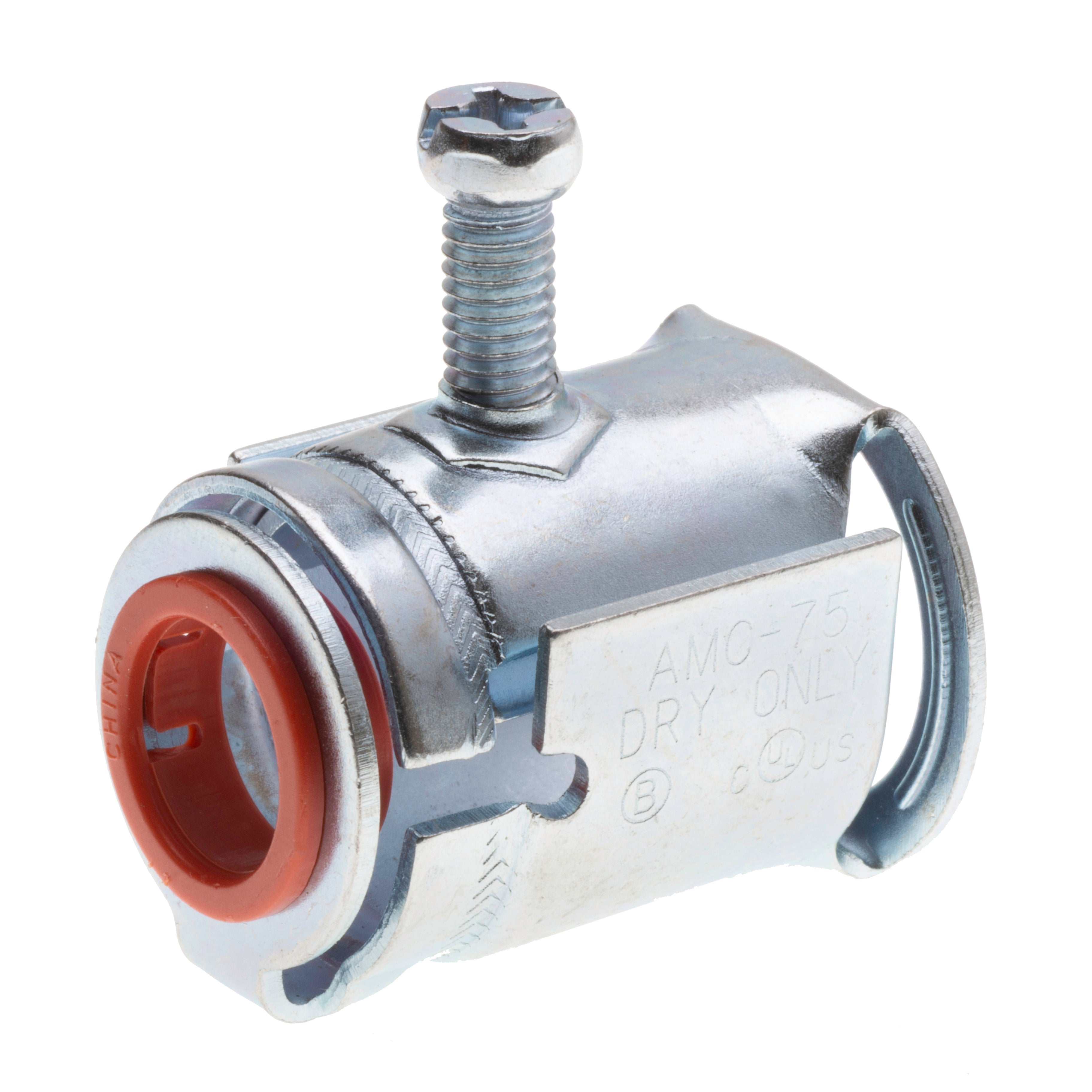 BRIDGEPORT FITTINGS Bridgeport Fittings AMC-75 E-Z Lock Connector Steel Armored Cable Insulated 3/4 in.