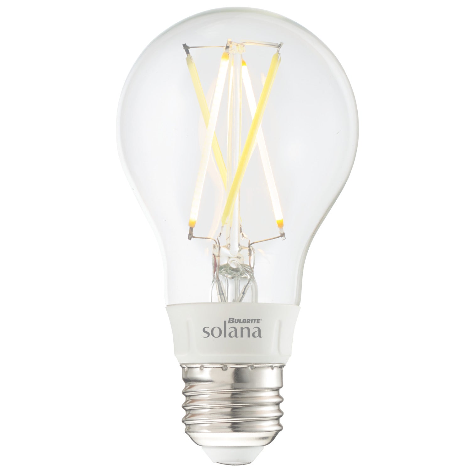 BULBRITE Bulbrite SL5WA19/W/CL/1P Smart LED WiFi Bulb 5.5W 40W Equivalent A19 1PK