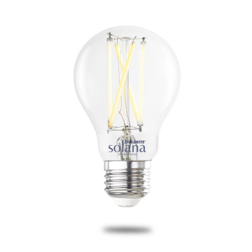 BULBRITE Bulbrite SL8WA19/90/W/CL/1P Smart LED WiFi Bulb 8W A19 1PK 60W Equivalent