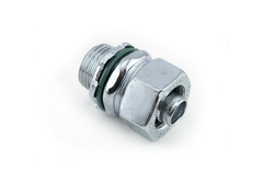BRIDGEPORT FITTINGS Bridgeport Fittings 429-SLT liquid tight connector steel straight 3/8 in.