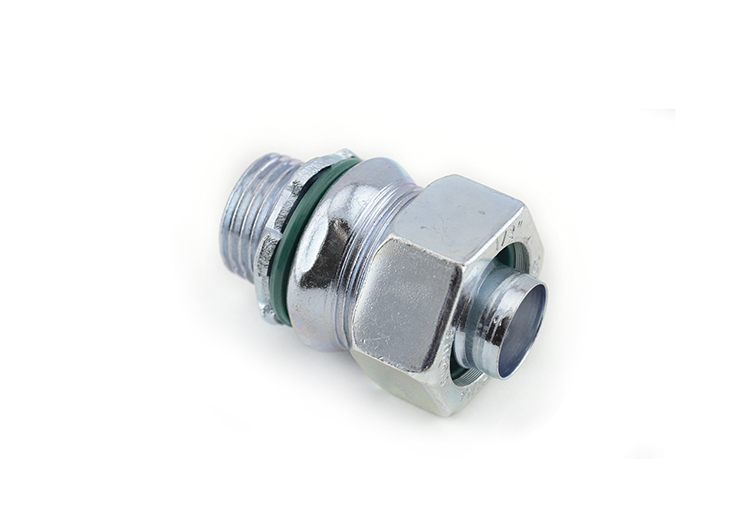 BRIDGEPORT FITTINGS Bridgeport Fittings 430-SLT liquid tight connector steel straight 1/2 in.