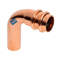 COPPER Copper RP02828 ACR press 3/4 inch 90 degree long radius street elbow