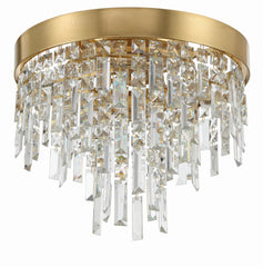 CRYSTORAMA Crystorama WIN-213-GA-CL-MWP Winfield flush mount 240W 16 inch