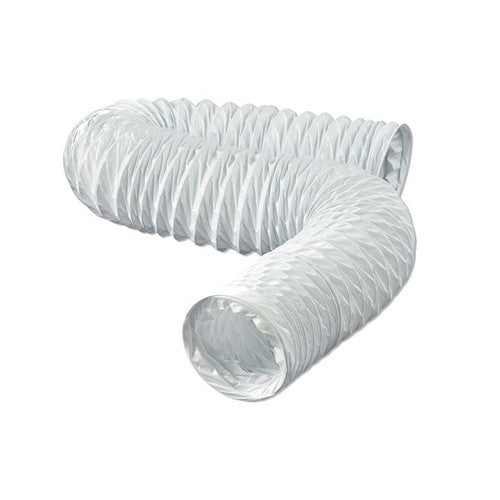 DUNDAS JAFINE Dundas Jafine FD450E Flexible White Vinyl Duct 4 In. Dia x 50 Ft. L