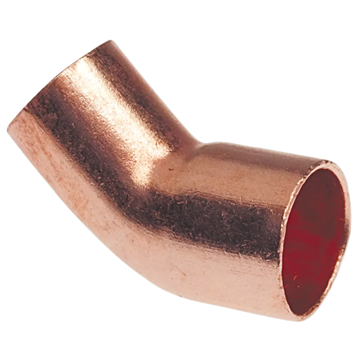 COPPER Copper 606-2 3/4 Wrot Copper Solder Pressure 45-Degree Fitting Elbow 3/4