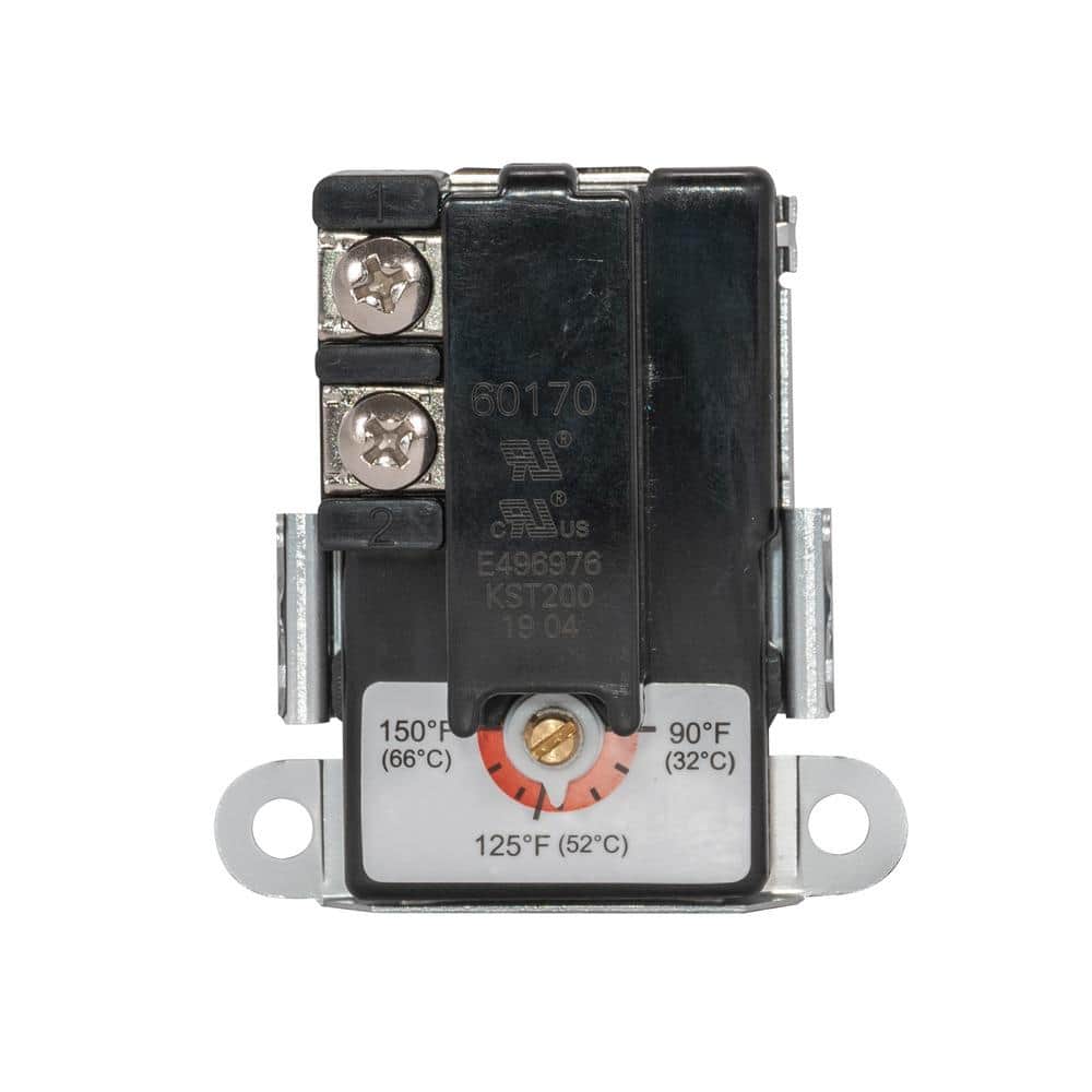 EASTMAN Eastman 60170N Single Throw Lower Element Thermostat for Water Heaters