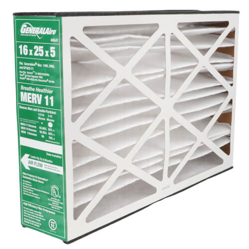 GENERAL FILTERS General Filters 6FM1625 merv 11 cartridge filter 16 x 25 x 5 4541