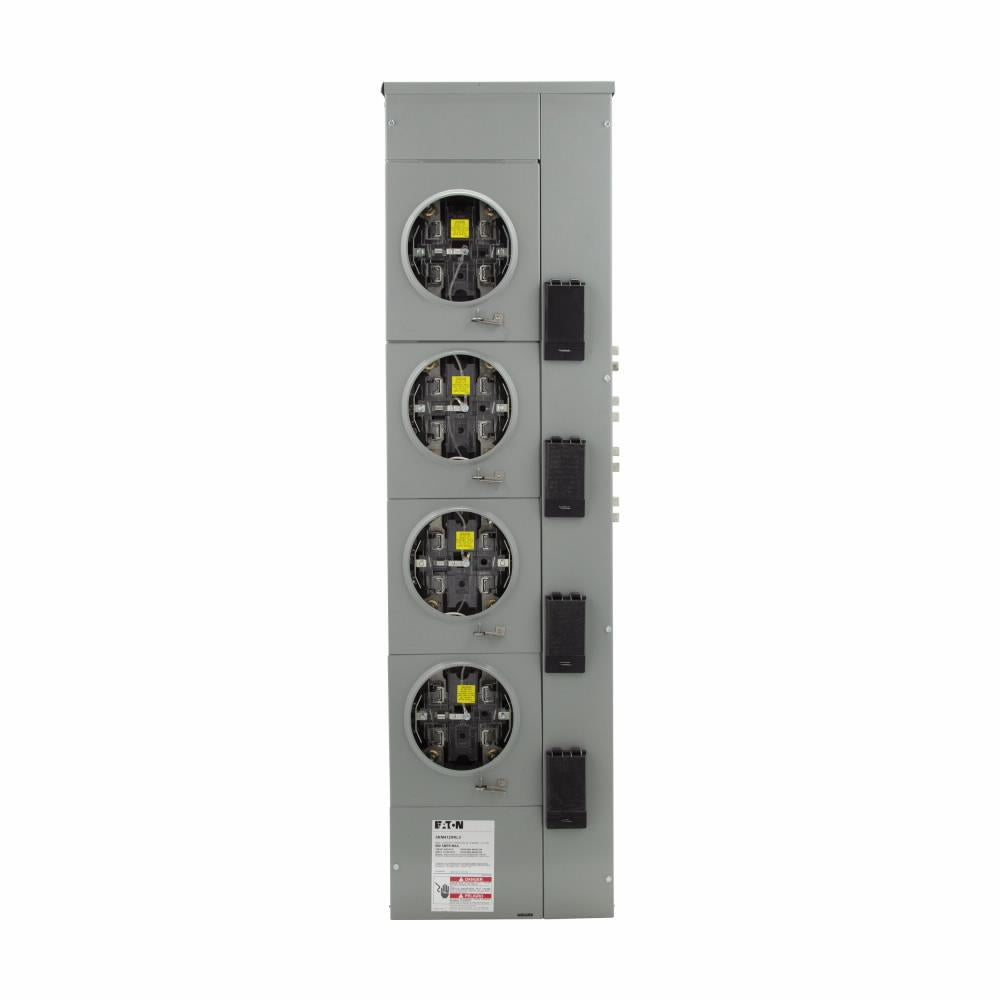 EATON Eaton 3MM412R12RLV meter stack module 5-jaw 4-socket multiple 120/208 VAC 125 A 4 wires