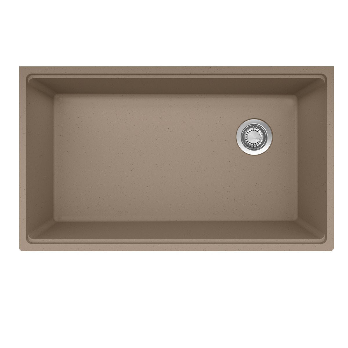 FRANKE Franke MAG11031OW-OYS-WKC Maris Undermount Granite Single Bowl Kitchen Sink 33-in x 19.31-in