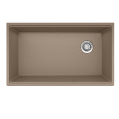 FRANKE Franke MAG11031OW-OYS-WKC Maris Undermount Granite Single Bowl Kitchen Sink 33-in x 19.31-in
