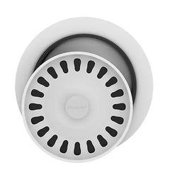 ELKAY Elkay LKQD35FX Polymer 3-1/2 inches Disposer Flange with Removable Basket Strainer and Rubber Stopper