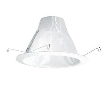 ELITE LIGHTING Elite Lighting af639w-wh self flange air-shut baffle 6 inch