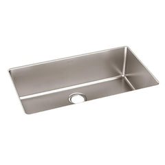 ELKAY Elkay ELUH3017T Lustertone Iconix 18 gauge stainless steel single bowl undermount sink 32-1/2 x 19-1/2 x 9 inch