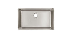 ELKAY Elkay ELUH3017T Lustertone Iconix 18 gauge stainless steel single bowl undermount sink 32-1/2 x 19-1/2 x 9 inch
