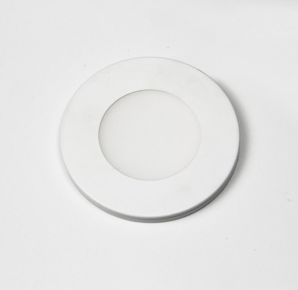 GM LIGHTING Gm Lighting SP-2-30-B Surface/Recess Mount LED Slim Puck 2.2W 3 Inch Diameter