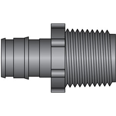 HEATLINK Heatlink EX17505 1/2 inches pex f1960 × 1/2 inches male pipe thread hpp adapter