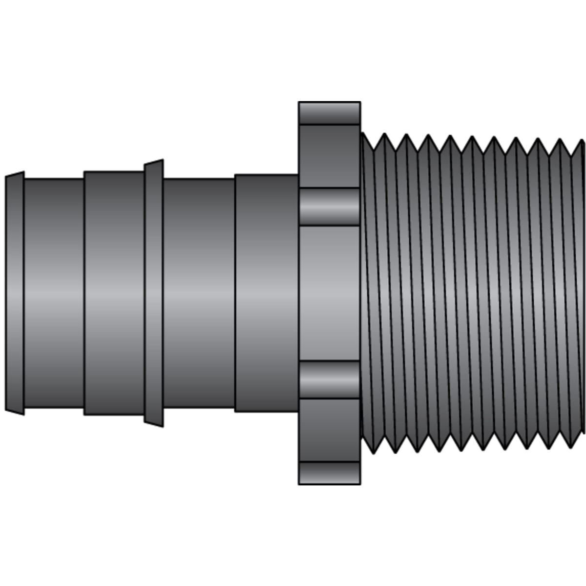 HEATLINK Heatlink EX17522 3/4 inches PEX F1960 x 3/4 inches Male Pipe Thread HPP Adapter