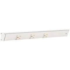 HARDWARE RESOURCES Hardware Resources APT18-3W-P-WT-R 18 inches apt series slim angle power strip right entry 20a