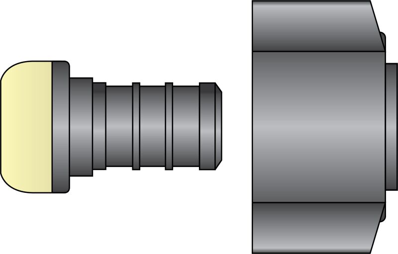 HEATLINK Heatlink 17755 1/2 inches PEX x 1/2 inches Female Pipe Thread Swivel HPP Adapter
