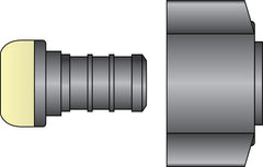 HEATLINK Heatlink 17755 1/2 inches PEX x 1/2 inches Female Pipe Thread Swivel HPP Adapter