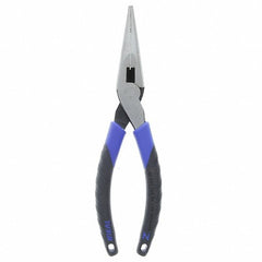 IDEAL Ideal 30-3038 Long-Nose Plier With Cutter - Smart-Grip 8-1/2 Inch