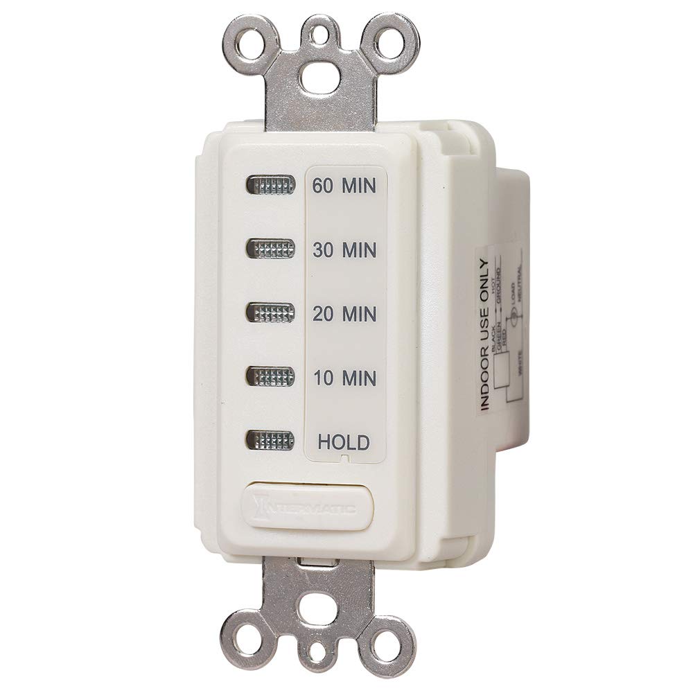 INTERMATIC Intermatic EI210LA 10/20/30/60 Minute 120 VAC 60 Hz 1-Pole Electronic Auto-Off Timer with Hold