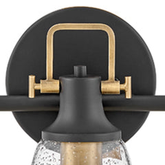 HINKLEY LIGHTING Hinkley Lighting 51273BK Easton Modern Vanity Light 120V 10/100W LED 3-Lamp 24 Inch