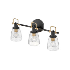 HINKLEY LIGHTING Hinkley Lighting 51273BK Easton Modern Vanity Light 120V 10/100W LED 3-Lamp 24 Inch
