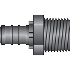 HEATLINK Heatlink 17505 1/2 inches PEX × 1/2 inches Male Pipe Thread HPP Adapter