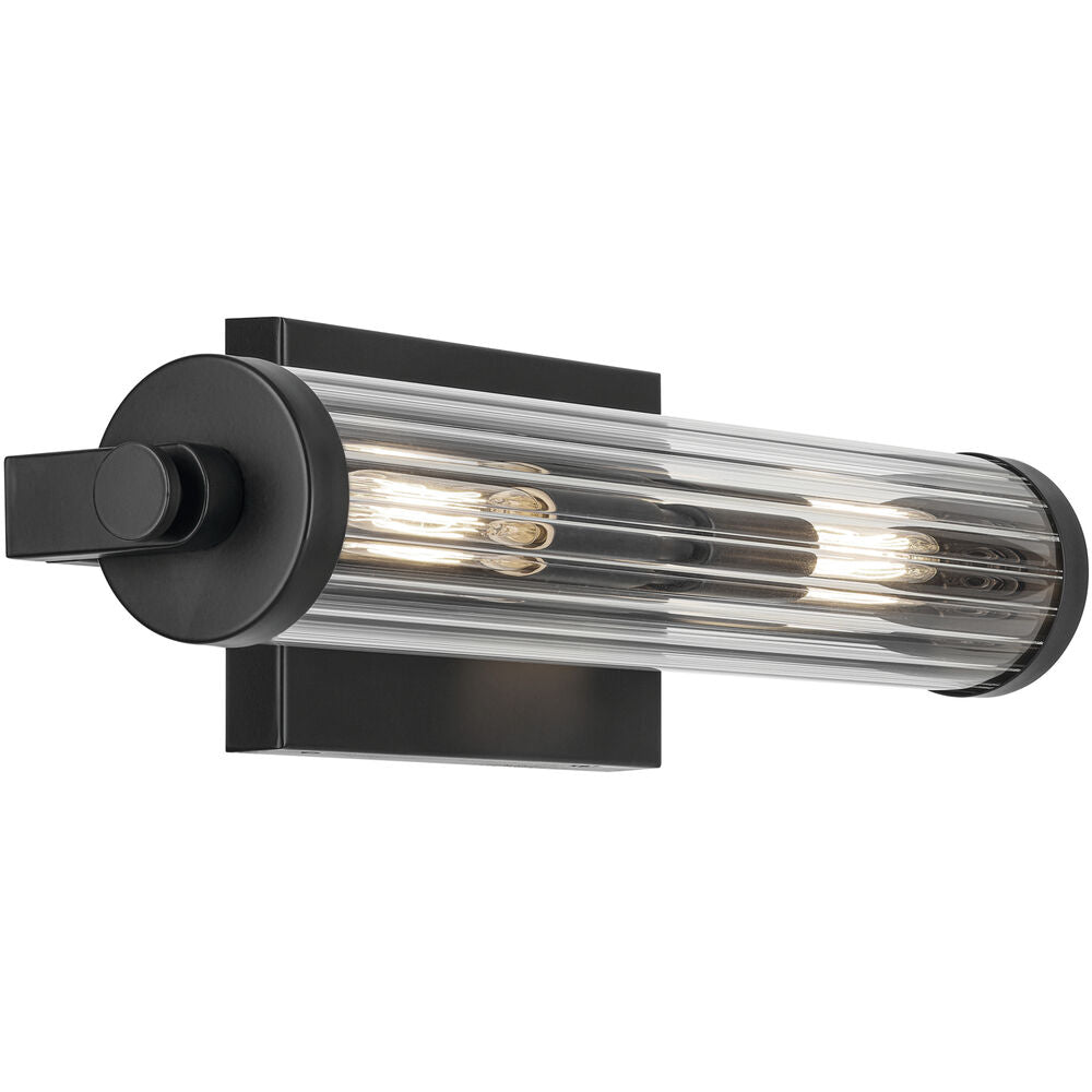 KICHLER Kichler 45648BK Azores bath bracket wall light 120V 16 inch
