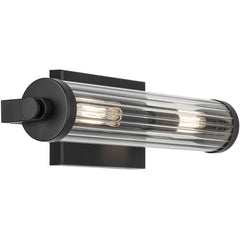 KICHLER Kichler 45648BK Azores bath bracket wall light 120V 16 inch